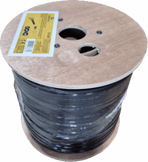 KABL-OPTIC-FTTH-4F-FRP Gembird Opticki kabl 4-vlakna SM G657A1 Flat, Outdoor, sa sajlom 1mm, 1000m