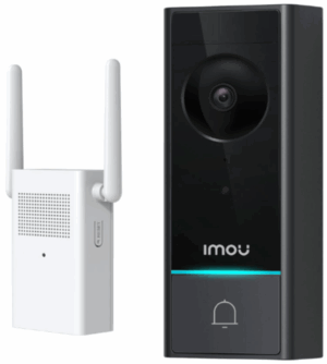 Imou DB60 Doorbell kit / IP WiFi 5MP spoljasnje zvono sa baterijskim napajanjem, IP65 / WiFi
