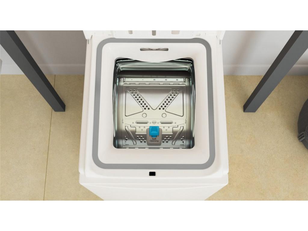 Veš mašina WHIRLPOOL TDLRB 6240SS EU/N/gornje punjenje/6kg/1200 obrtaja/C/60x90x40cm/bela - Слика 5