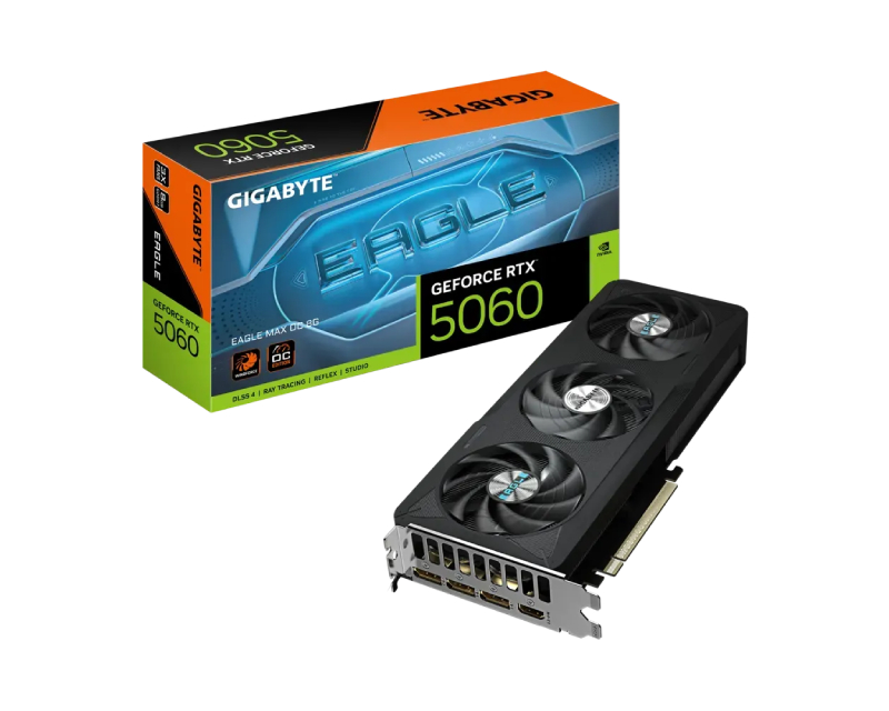 GIGABYTE nVidia GeForce RTX 5060 EAGLE MAX 8GB 128bit GV-N5060EAGLEMAX OC-8GD rev. 1.0 grafička karta - Слика 3
