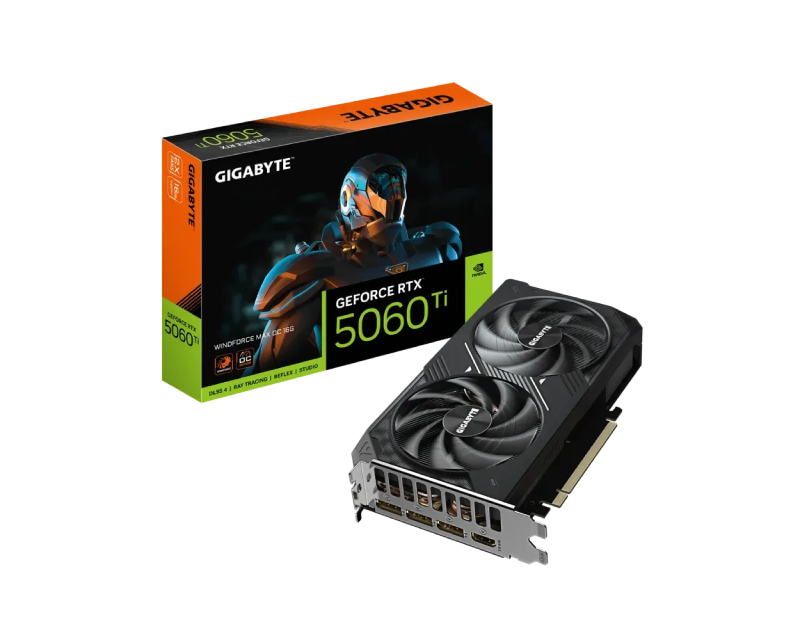 GIGABYTE nVidia GeForce RTX 5060 Ti WINDFORCE MAX OC 16GB 128bit GV-N506TWF2MAXOC-16GD rev. 1.0 grafička karta - Слика 2