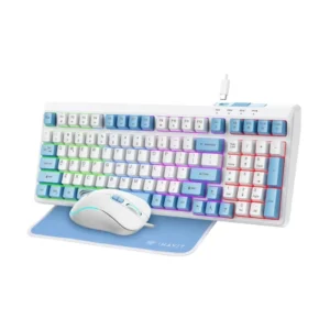 Havit gejming kombo 3u1 KB897CM belo-plava