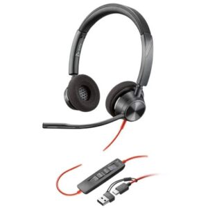 HP PSG Slušalice HP Poly BW 3320 Stereo -M USB-C HS +USB-C/A/8X220AA/crna