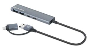 MANHATTAN MH 4-Port USB 3.0 Typ-C / Typ-A