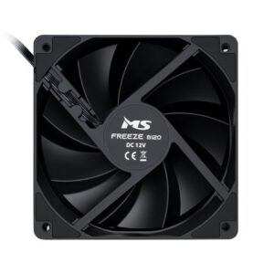 VENTILATOR ZA KUĆIŠTE MS FREEZE B120 crni fan