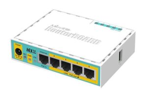 MikroTik hEX PoE lite RB750UPr2 Ruter