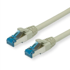 Secomp Value SFTP PatchCord Cat6A grey 0.5m