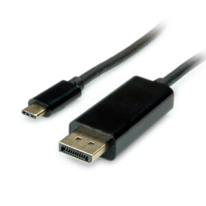 Secomp STANDARD Type C - DisplayPort Cable, M/M, 1.0 m