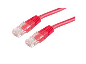 ROLINE Secomp Value UTP PatchCord Cat.6/Cl.EA, crveni 1.0m
