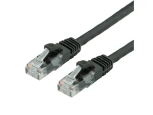 Secomp Value UTP PatchCord Cat6A/Cl.EA, crna 0.5m