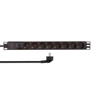Logilink PDU 8 x šuko CEE 7/3, zaštita od preopterećenja, 1.8m