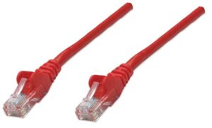 Kabl Intellinet Patch, Cat6 compatible, U/UTP, 7.5m, crveni 342193
