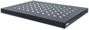 Intellinet 19" fiksna polica, 1U, 345mm (d), crna