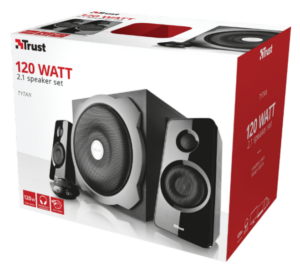 Zvucnik TRUST Tytan 2.1/120W(60W RMS)/crna