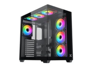 Kucište XIGMATEK Aqua V Air Gaming/ATX/Micro ATX/Mini ITX/ARGB/bez napajanja/crna