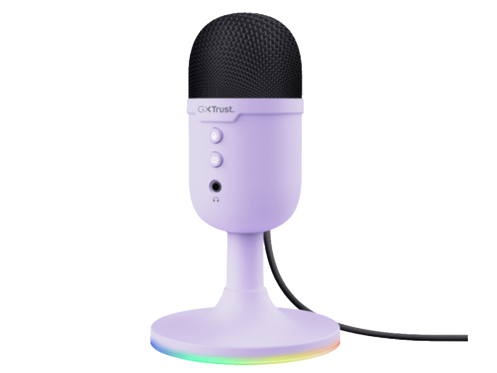 Mikrofon TRUST GXT234P YUNIX USB MICROPHONE PURPLE