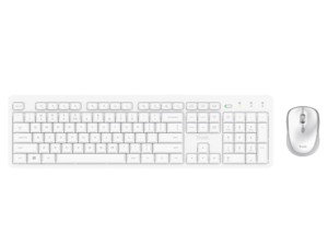 Tastatura+miš TRUST ODY II bežicna /US/bela