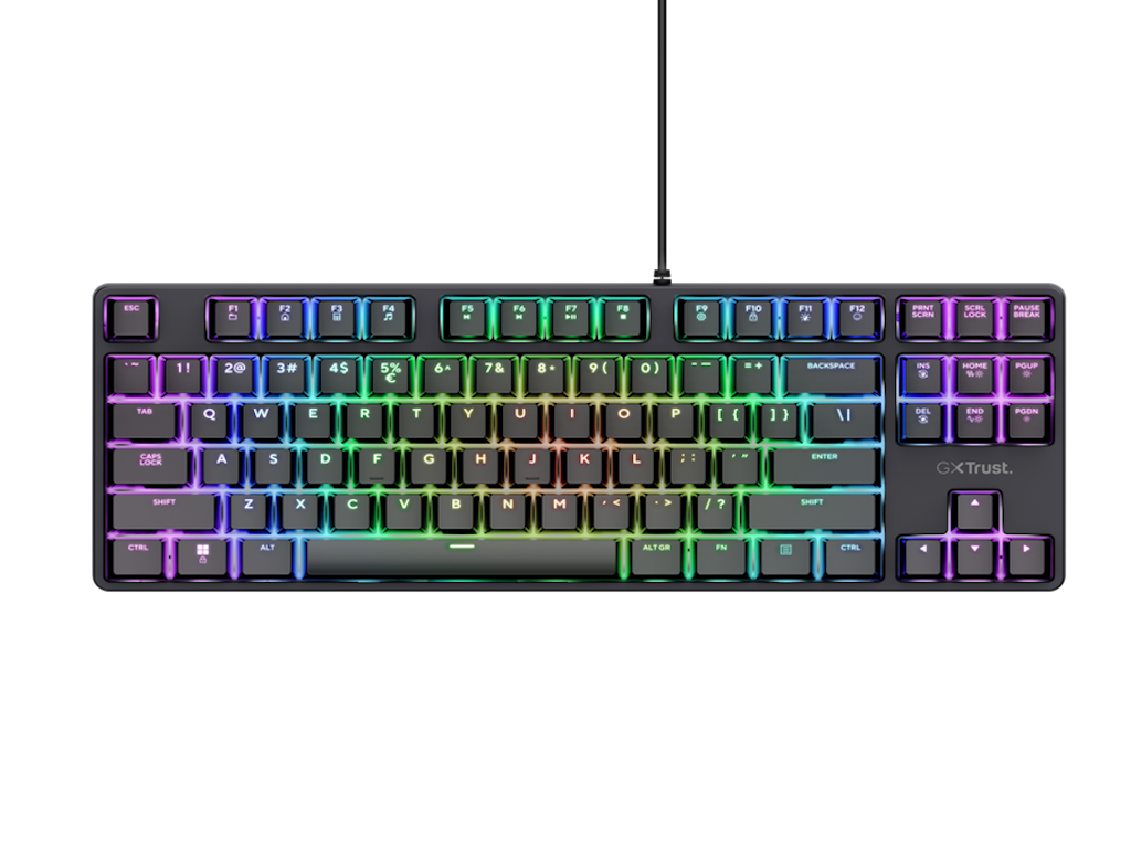 Tastatura TRUST GXT864 CADA TKL Mehanicka/gaming/ US/crna - Слика 3