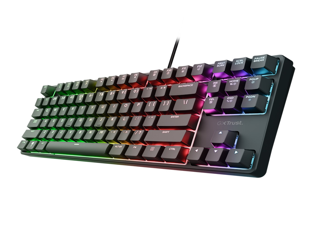 Tastatura TRUST GXT864 CADA TKL Mehanicka/gaming/ US/crna - Слика 2