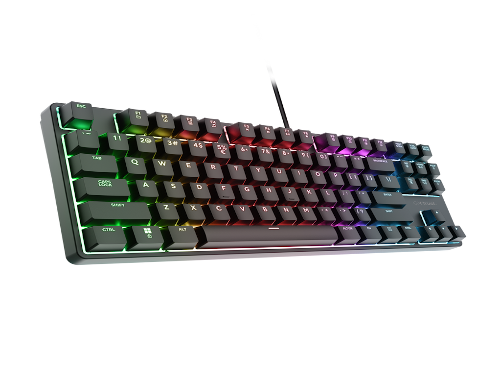 Tastatura TRUST GXT864 CADA TKL Mehanicka/gaming/ US/crna