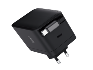 Punjac TRUST MAXO 65W RTRCT/2x USB-C/rectractable/0.67m/laptop/tablet/smartphone/crna