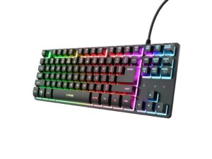 Tastatura TRUST GXT833 THADO žicna/RGB/TKL/SRB/gaming/crna