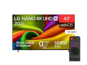 LG BG Televizor LG 43NU850B3LA/LED/43"/4K Ultra HD/smart/webOS 26/crna