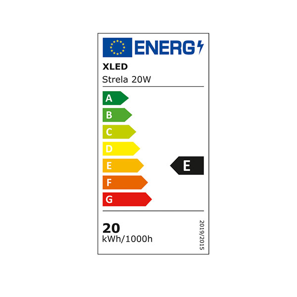 XLED Strela 20W 2250lm IP20 CCT 76*24*566mm 12002879 - Слика 2