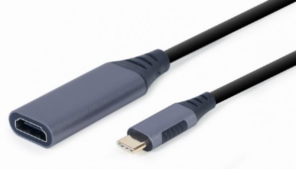 A-USB3C-HDMI-01 Gembird USB Type-C to HDMI display adapter, space grey A - Слика 3