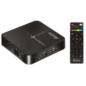 Xwave TV BOX X1 Smart TV 4K/Android10/2GB/16GB/QuadCore/HDMi/RJ45/Wifi/USB/AUX/2xUSB