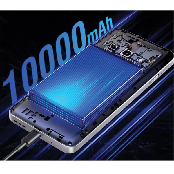 Oukitel C59 blue Smart phone 4G/Octa-Core/6.88"HD/128GB/4GB/13M/5MP/10000mAh/Android 15 - Слика 2