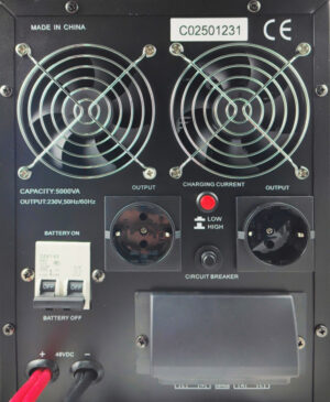 GEMBIRD UPS-PSW-5000VA GMB LONG, cist sinusni pretvarac sa produzenom autonomijom 3500W-220V/48V