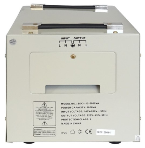 Stabilizator napona 5000VA SDC-112-5KVA - Слика 3