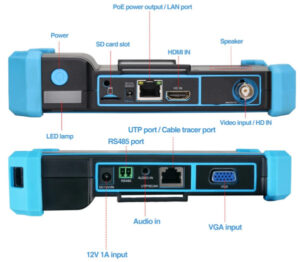 Tester za IP kamere IPC-5100C Plus 5inc IPS touch screen 1920x1080