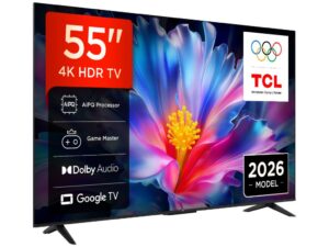 Televizor TCL 55P6L/LED/55"/4K UHD/60Hz/Google TV/crna