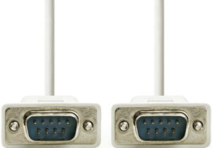 NEDIS CCGL52000IV20 D-SUB 9-Pin Male Serijski kabl za povezivanje starih štampača, skenera 2m