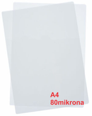 Duplo Folija za plastifikaciju A4 100listova 80mikron (papir za laminaciju)