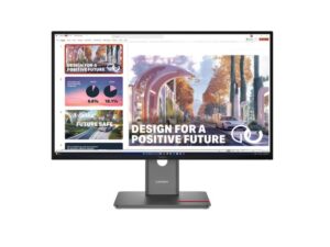 Monitor LENOVO ThinkVision P27QD-40 27"/IPS/2560x1440/120Hz/4ms/USB-B,USB-C 140W,USB-C,4xUSB-A,HDMI,