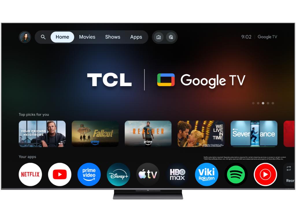 Televizor TCL 65C8L/LED/65"/4K UHD/144Hz/Google TV/crna - Слика 3