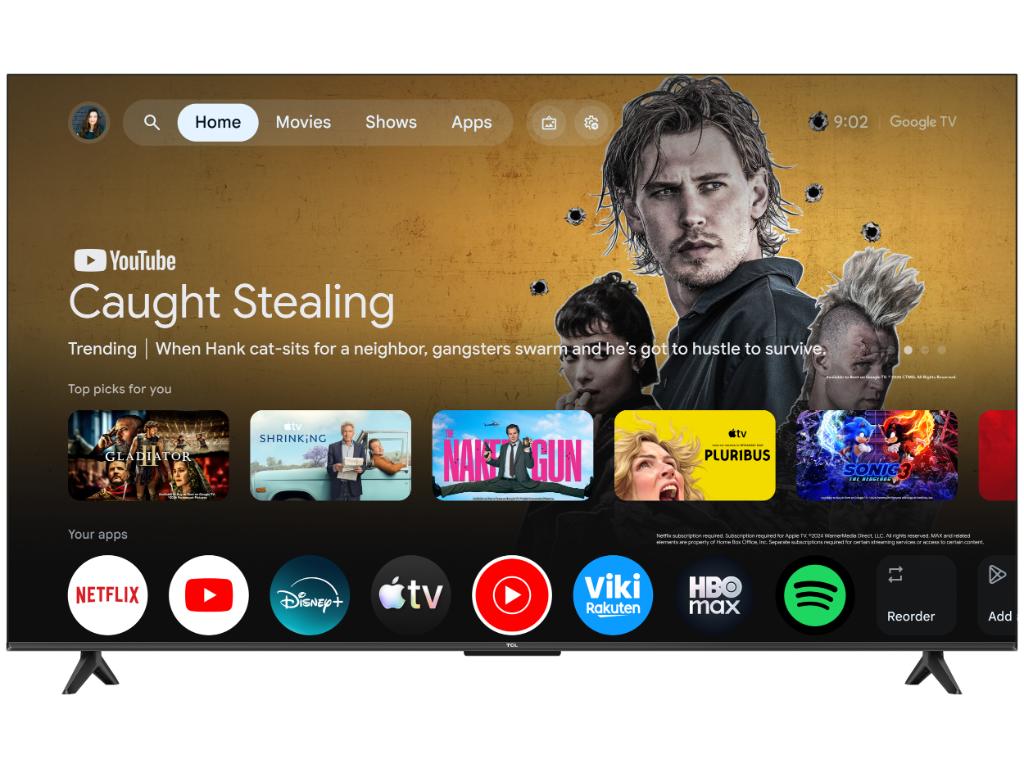 Televizor TCL 65P6L/LED/65"/4K UHD/60Hz/Google TV/crna - Слика 6