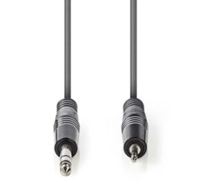 NEDIS COTH23205GY15 Stereo Audio Cable 6.35mm muski ma 3.5mm muski, 1.5m