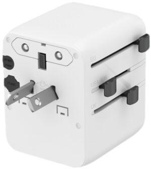 Travel adapter TPA-1A2C20-01-W Gembird Univerzalni 20W