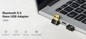 Cudy BU530 Bluetooth 5.3 Nano USB Adapter Win 7/8/8.1/10/11