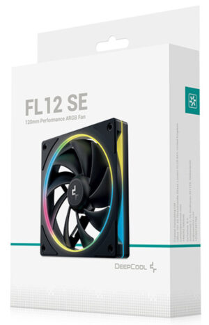 DeepCool FL12 SE *120x120x25mm ventilator RGB LED hydro bearing 1900rpm 50CFM 28dBa