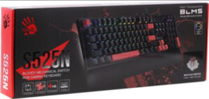 A4 TECH A4-S525N A4Tech Bloody Mehanicka RGB Gejmerska tastatura + Oslonac za zglob