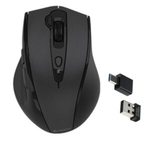 A4 TECH A4-G7-810 AIR2 bezicni opticki mis 2.4GHz, 125Hz/2000 Dpi, 111mm, USB+Type-C adapter