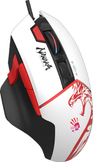 A4 TECH A4-W95 ULTRA NARAKA Bloody RGB Gejmerski mis, 2000Hz/100-20.000 DPI, White USB 135mm