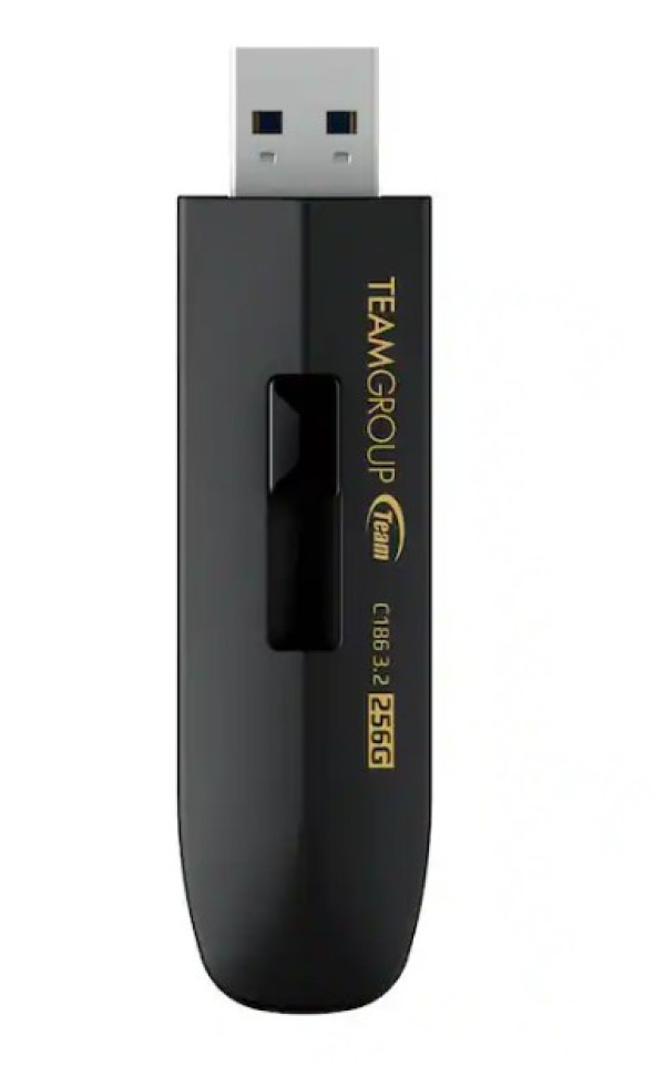 TEAM GROUP TeamGroup 256GB C186 USB Flash memorija 3.2 BLACK TC1863256GB01 - Слика 2