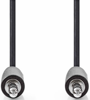 NEDIS CAGB22000BK20 Stereo audio kabl, 3,5 mm muški, Niklovani, 2,00 m, Crni