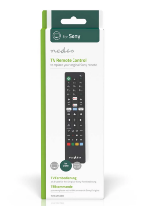 NEDIS TVRC45SOBK Univerzalni daljinski upravljac za Sony,Amazon Prime/Disney+/Netflix/YouTube
